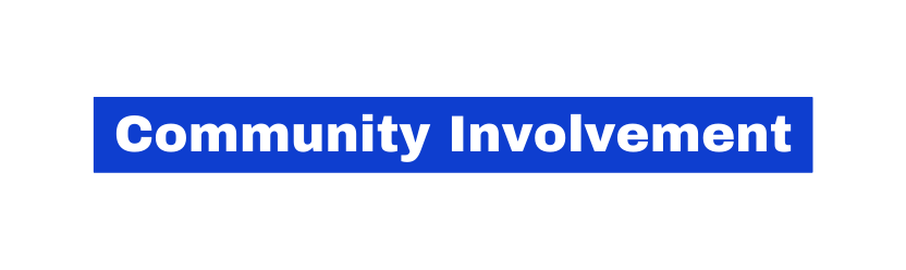 Community Involvement